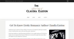 Desktop Screenshot of claudiaeaston.com