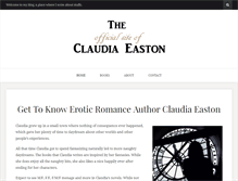 Tablet Screenshot of claudiaeaston.com